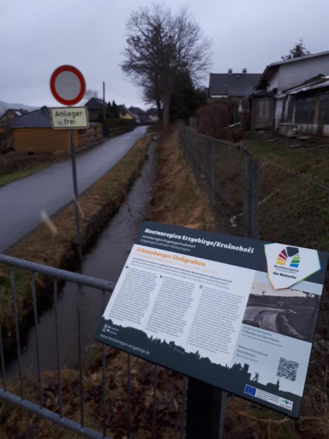 Ferienwohnung Am Floßgraben Bad Schlema Exterior foto
